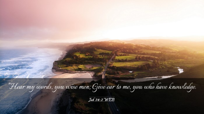Picture 03 - Job 34:2 WEB Desktop Wallpaper - 