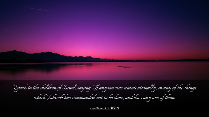Picture 03 - Leviticus 4:2 WEB Desktop Wallpaper - 
