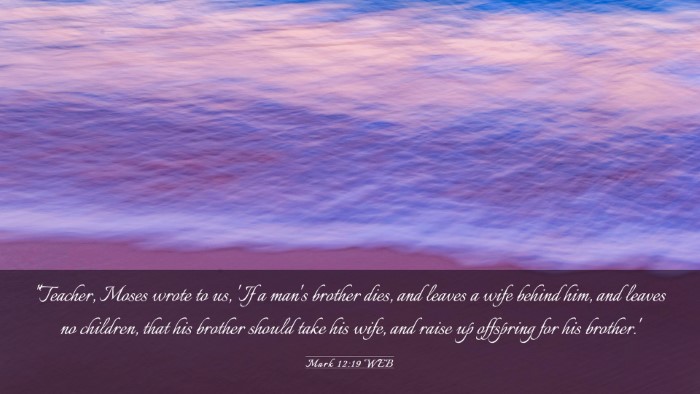 Picture 03 - Mark 12:19 WEB Desktop Wallpaper - 
