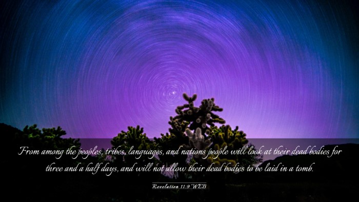Picture 03 - Revelation 11:9 WEB Desktop Wallpaper - From among the peoples, tribes, languages, and - Desktop Bible Verse Wallpaper