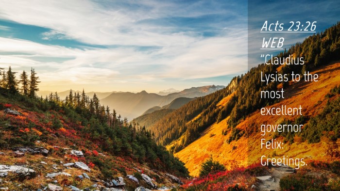 Picture 04 - Acts 23:26 WEB Desktop Wallpaper - 