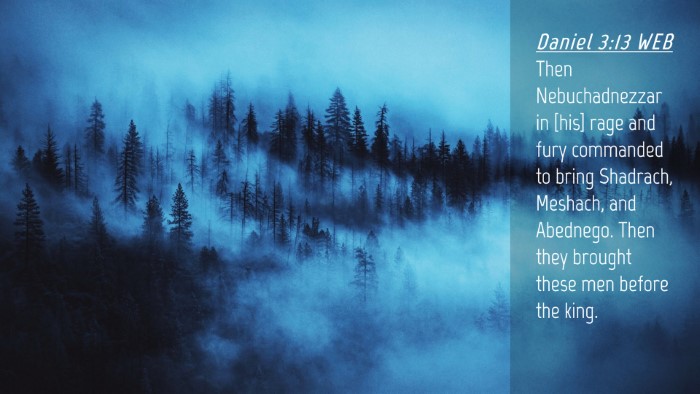 Picture 04 - Daniel 3:13 WEB Desktop Wallpaper - Then Nebuchadnezzar in [his] rage and fury - Desktop Bible Verse Wallpaper