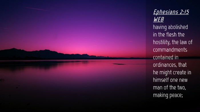 Picture 04 - Ephesians 2:15 WEB Desktop Wallpaper - having abolished in the flesh the hostility, the - Desktop Bible Verse Wallpaper