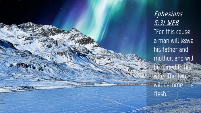 Picture 04 - Ephesians 5:31 WEB Desktop Wallpaper - 