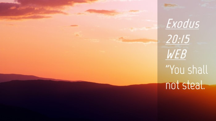 Picture 04 - Exodus 20:15 WEB Desktop Wallpaper - 
