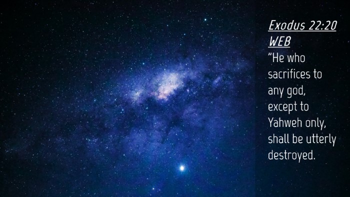 Picture 04 - Exodus 22:20 WEB Desktop Wallpaper - 