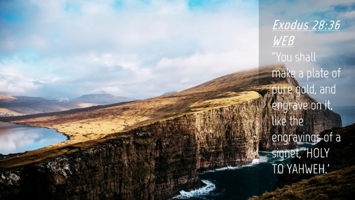 Picture 04 - Exodus 28:36 WEB Desktop Wallpaper - 