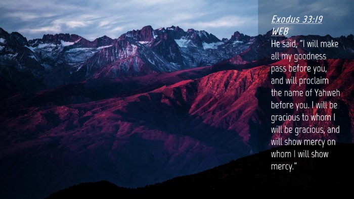 Picture 04 - Exodus 33:19 WEB Desktop Wallpaper - He said, 