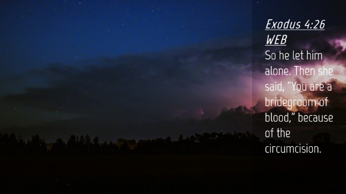 Picture 04 - Exodus 4:26 WEB Desktop Wallpaper - So he let him alone. Then she said, 