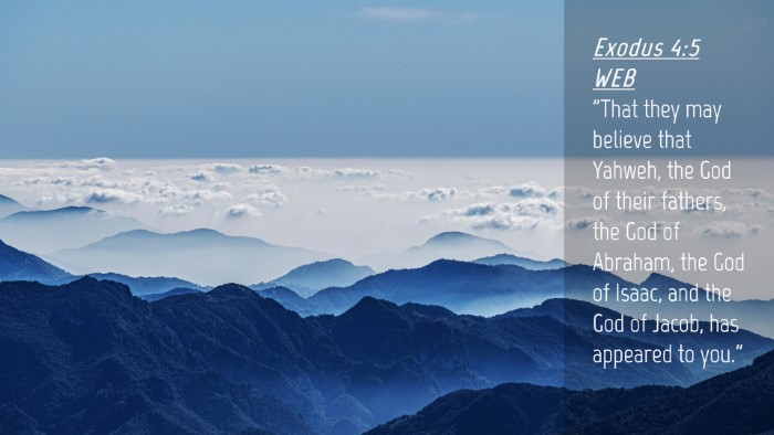 Picture 04 - Exodus 4:5 WEB Desktop Wallpaper - 