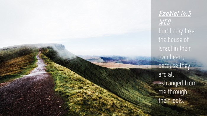 Picture 04 - Ezekiel 14:5 WEB Desktop Wallpaper - that I may take the house of Israel in their own - Desktop Bible Verse Wallpaper