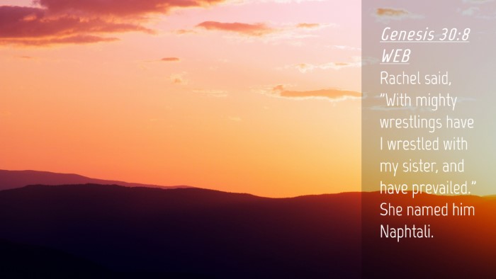 Picture 04 - Genesis 30:8 WEB Desktop Wallpaper - Rachel said, 