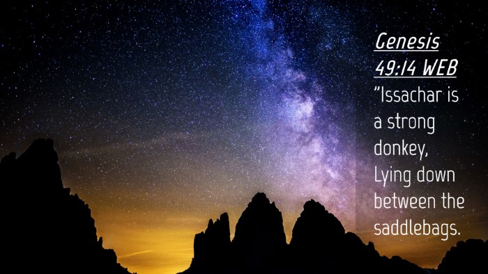 Picture 04 - Genesis 49:14 WEB Desktop Wallpaper - 