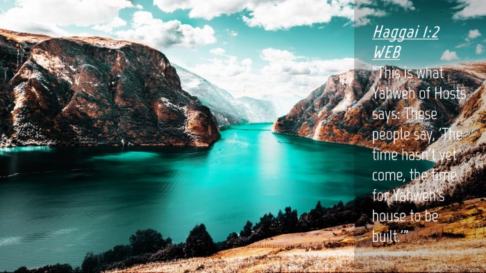 Picture 04 - Haggai 1:2 WEB Desktop Wallpaper - 