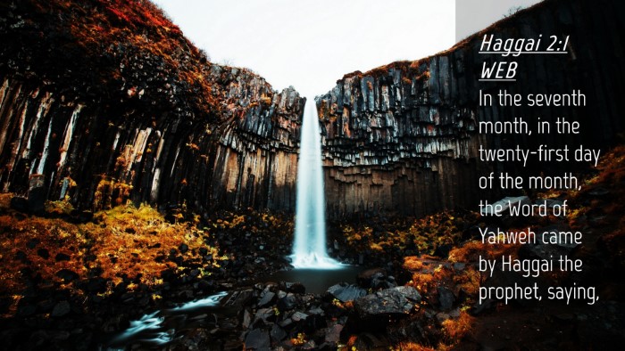 Picture 04 - Haggai 2:1 WEB Desktop Wallpaper - In the seventh month, in the twenty-first day of - Desktop Bible Verse Wallpaper