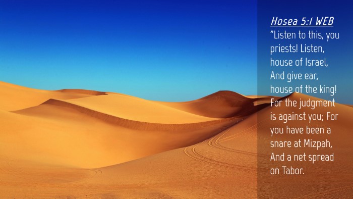 Picture 04 - Hosea 5:1 WEB Desktop Wallpaper - 
