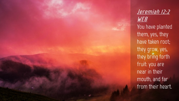 Picture 04 - Jeremiah 12:2 WEB Desktop Wallpaper - You have planted them, yes, they have taken root; - Desktop Bible Verse Wallpaper