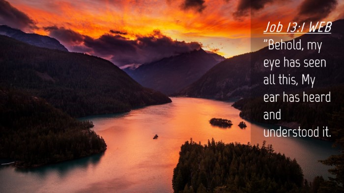 Picture 04 - Job 13:1 WEB Desktop Wallpaper - 