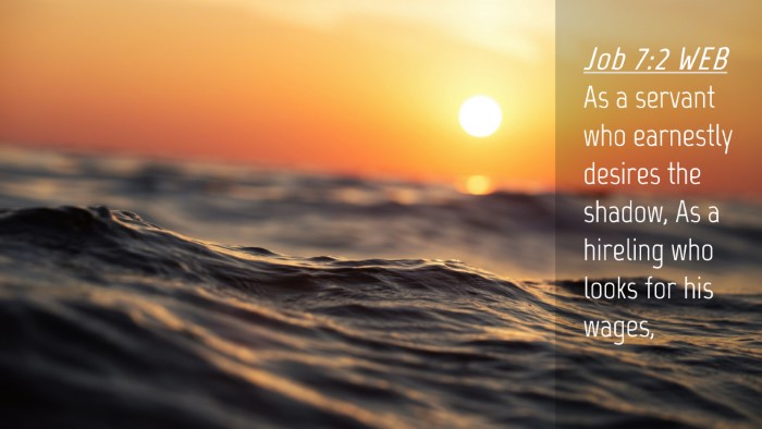 Picture 04 - Job 7:2 WEB Desktop Wallpaper - As a servant who earnestly desires the shadow, As - Desktop Bible Verse Wallpaper