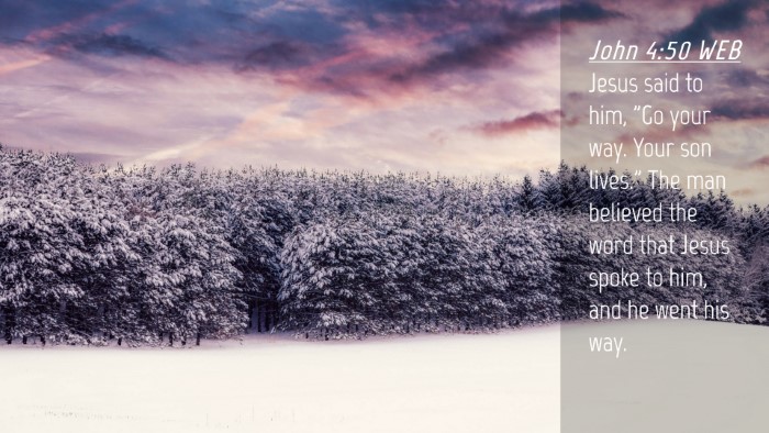 Picture 04 - John 4:50 WEB Desktop Wallpaper - Jesus said to him, 