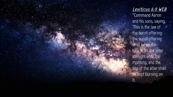Picture 04 - Leviticus 6:9 WEB Desktop Wallpaper - 