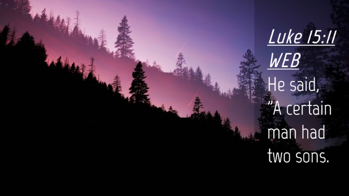 Picture 04 - Luke 15:11 WEB Desktop Wallpaper - He said, 