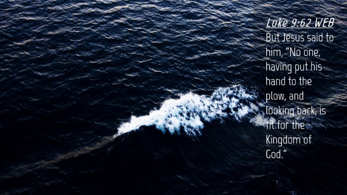Picture 04 - Luke 9:62 WEB Desktop Wallpaper - But Jesus said to him, 