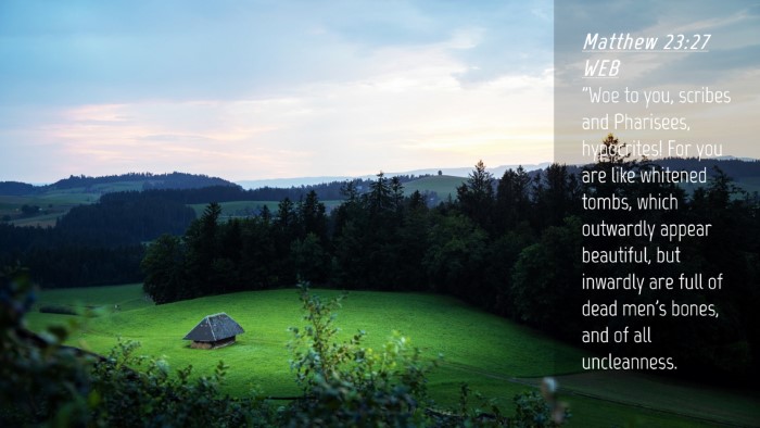Picture 04 - Matthew 23:27 WEB Desktop Wallpaper - 