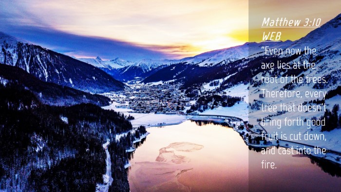 Picture 04 - Matthew 3:10 WEB Desktop Wallpaper - 