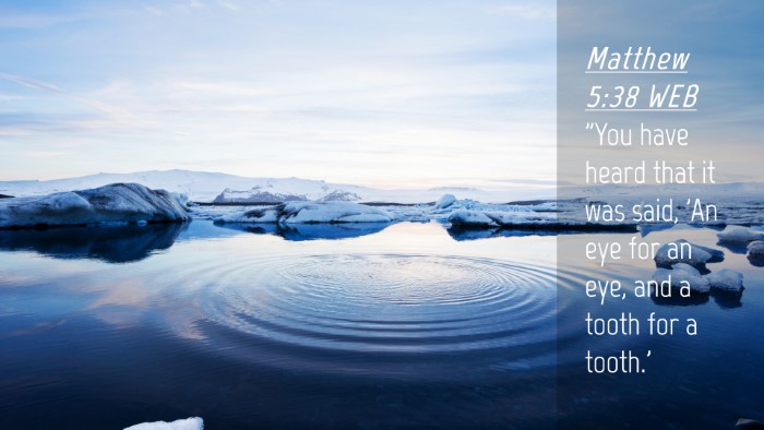 Picture 04 - Matthew 5:38 WEB Desktop Wallpaper - 