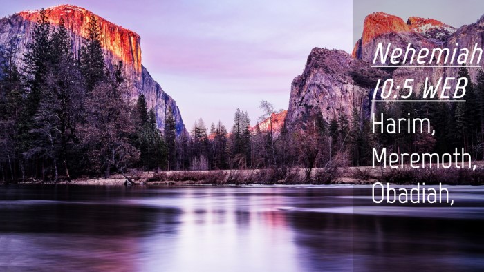 Picture 04 - Nehemiah 10:5 WEB Desktop Wallpaper - Harim, Meremoth, - Desktop Bible Verse Wallpaper