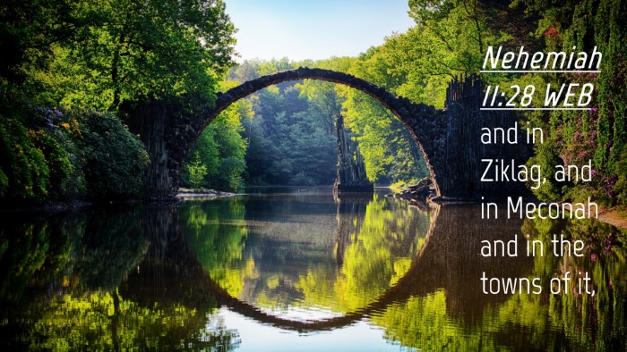 Picture 04 - Nehemiah 11:28 WEB Desktop Wallpaper - and in Ziklag, and in Meconah and in the towns of - Desktop Bible Verse Wallpaper