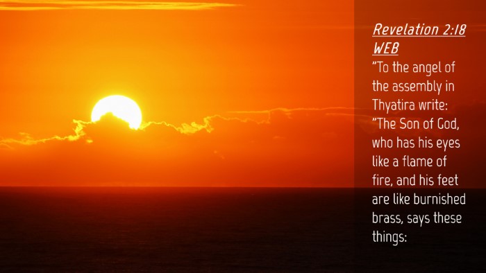Picture 04 - Revelation 2:18 WEB Desktop Wallpaper - 