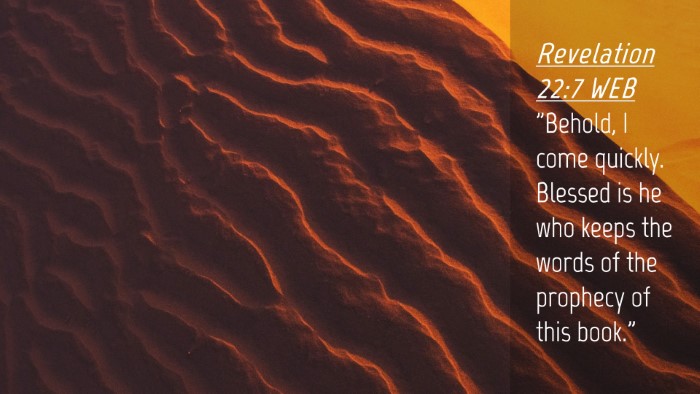 Picture 04 - Revelation 22:7 WEB Desktop Wallpaper - 