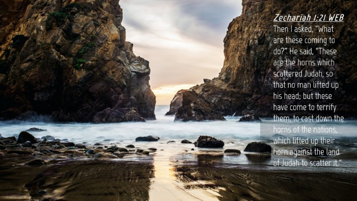 Picture 04 - Zechariah 1:21 WEB Desktop Wallpaper - Then I asked, 
