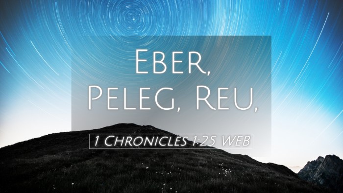 Picture 05 - 1 Chronicles 1:25 WEB Desktop Wallpaper - Eber, Peleg, - Desktop Bible Verse Wallpaper