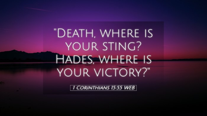 Picture 05 - 1 Corinthians 15:55 WEB Desktop Wallpaper - 