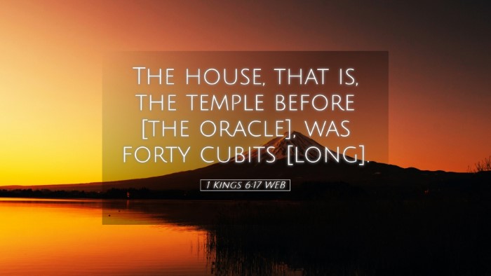 Picture 05 - 1 Kings 6:17 WEB Desktop Wallpaper - The house, that is, the temple before [the - Desktop Bible Verse Wallpaper