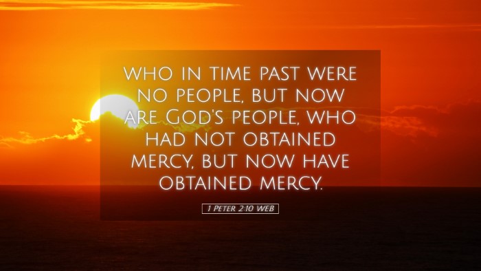 Picture 05 - 1 Peter 2:10 WEB Desktop Wallpaper - who in time past were no people, but now are - Desktop Bible Verse Wallpaper