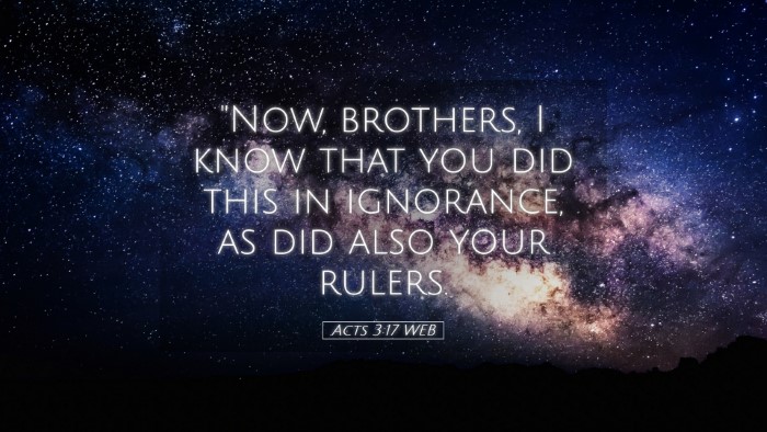 Picture 05 - Acts 3:17 WEB Desktop Wallpaper - 