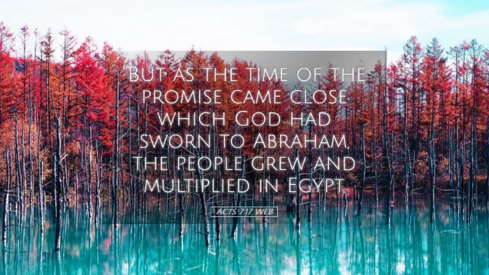 Picture 05 - Acts 7:17 WEB Desktop Wallpaper - 