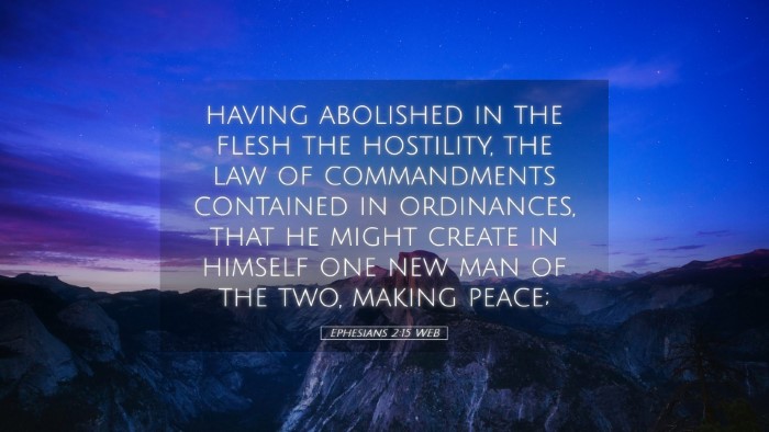 Picture 05 - Ephesians 2:15 WEB Desktop Wallpaper - having abolished in the flesh the hostility, the - Desktop Bible Verse Wallpaper