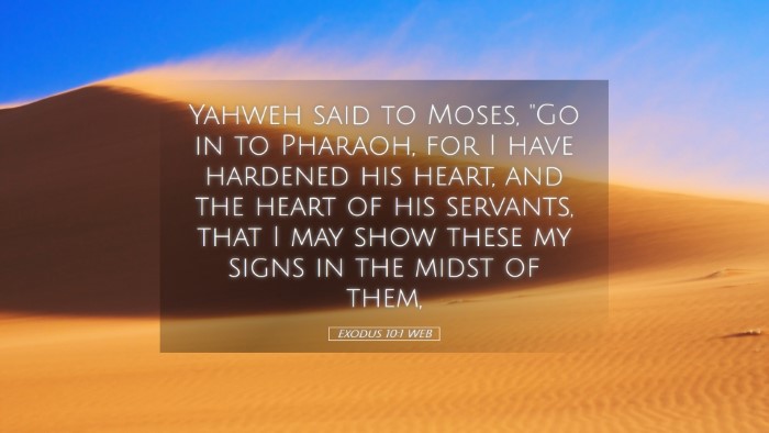 Picture 05 - Exodus 10:1 WEB Desktop Wallpaper - Yahweh said to Moses, 