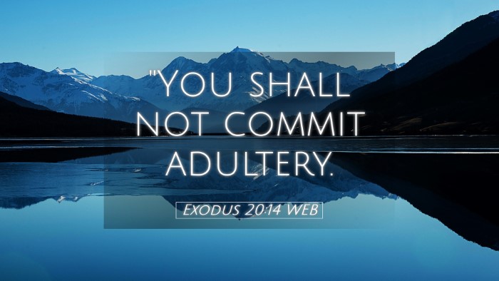 Picture 05 - Exodus 20:14 WEB Desktop Wallpaper - 