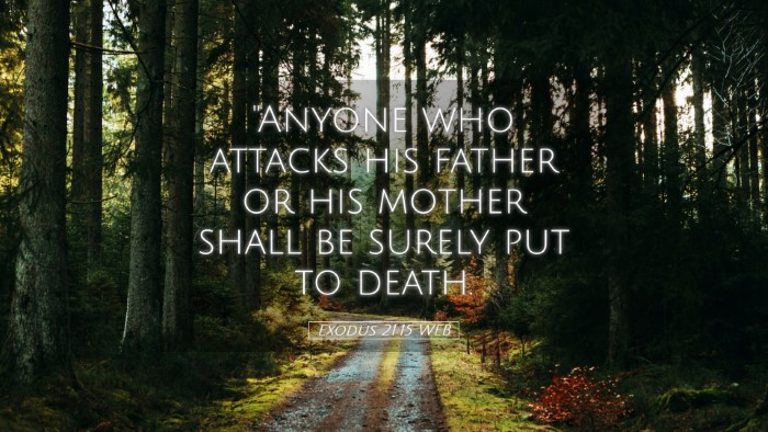 Picture 05 - Exodus 21:15 WEB Desktop Wallpaper - 