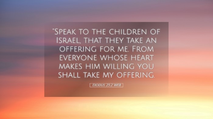 Picture 05 - Exodus 25:2 WEB Desktop Wallpaper - 