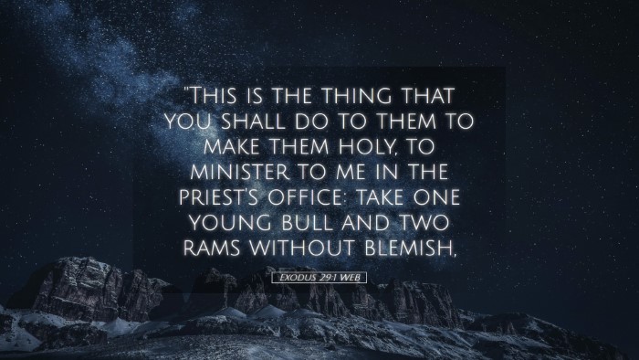 Picture 05 - Exodus 29:1 WEB Desktop Wallpaper - 