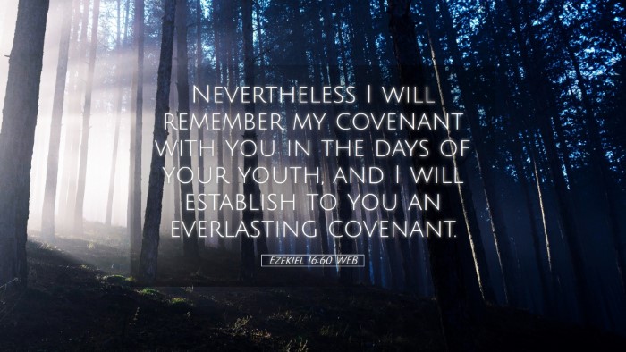 Picture 05 - Ezekiel 16:60 WEB Desktop Wallpaper - Nevertheless I will remember my covenant with you - Desktop Bible Verse Wallpaper