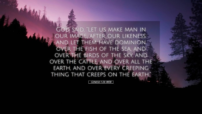 Picture 05 - Genesis 1:26 WEB Desktop Wallpaper - God said, 