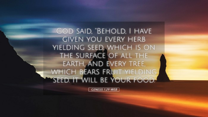 Picture 05 - Genesis 1:29 WEB Desktop Wallpaper - God said, 